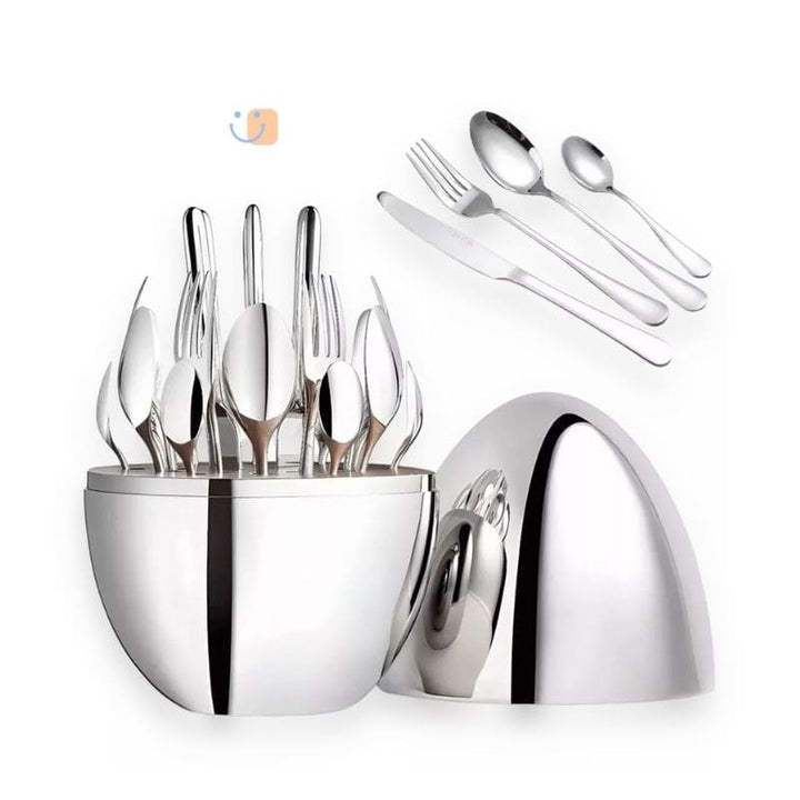 Kit De Cubiertos - Lujo, Elegancia y Funcionalidad para tu Mesa 24 Pzas - Big Happy