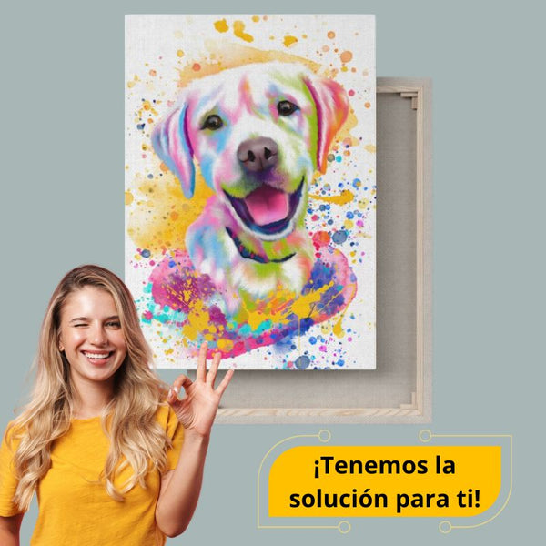 Cuadros de Perros Lienzo