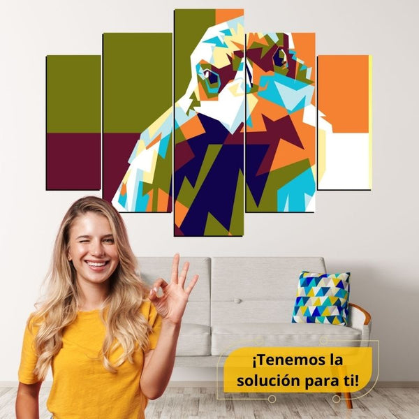 Kit de Cuadros Decorativos de Pájaros para Sala