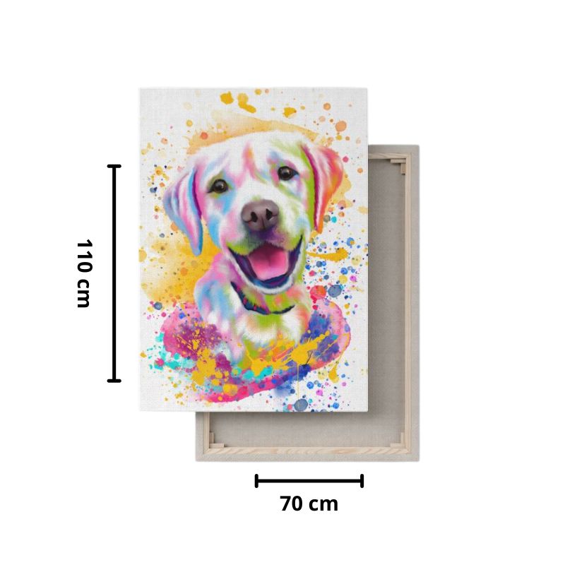 Cuadros de Perros Lienzo