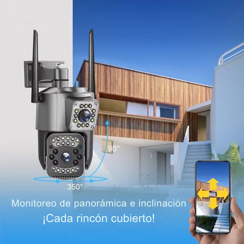 Zoom Guard: Cámara de Seguridad + Memoria de Regalo 32GB