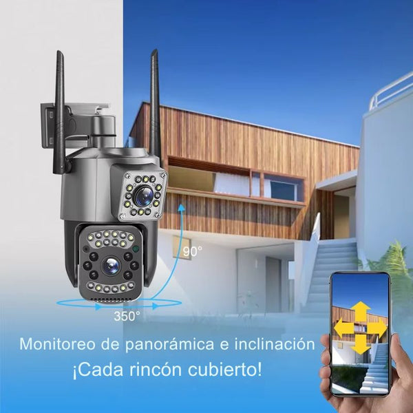 Zoom Guard: Cámara de Seguridad + Memoria de Regalo 32GB
