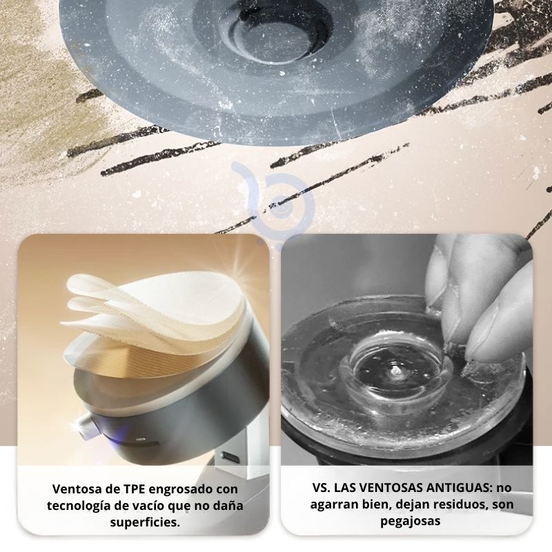 Soporte BigChimba NS2 – Magnético com Ventosa a VÁCUO 20x más adherente