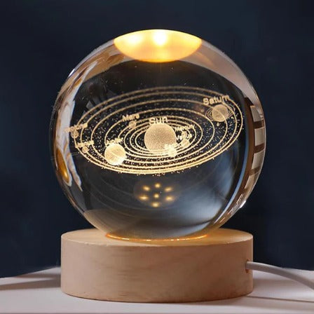 Lampara Luna 3d Flotante Universo Planet