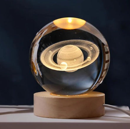 Lampara Luna 3d Flotante Universo Planet