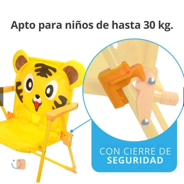 Silla pleglable playera infantil | La Mejor Compañía para Todas Tus Aventuras - Big Happy