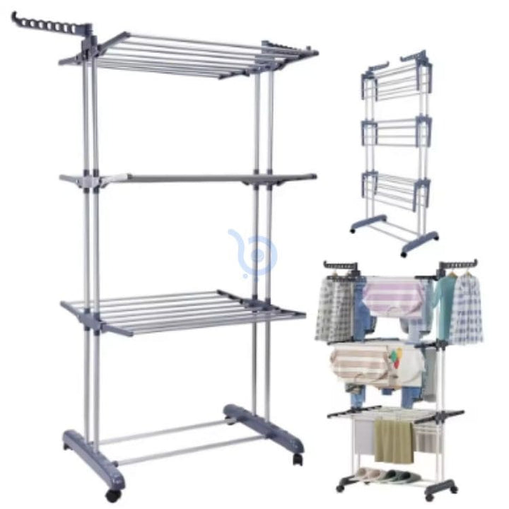 Tendedero SecMax™ Vertical de 4 Niveles - Big Happy