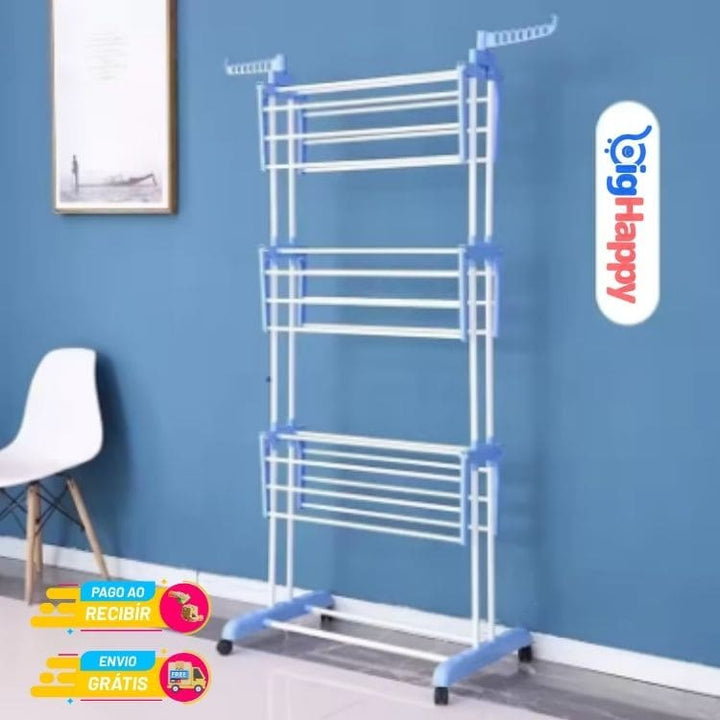 Tendedero SecMax™ Vertical de 4 Niveles - Big Happy