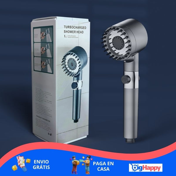 Cabezal de Ducha Potente y Ahorrador