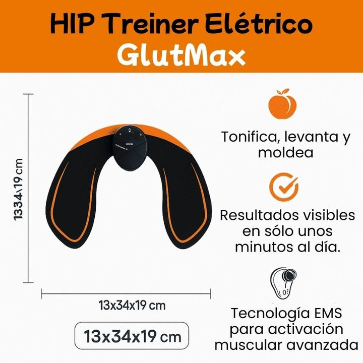 Ejercitador Portátil Gluteos - GlutMax – O Treinador de Glúteos com Tecnologia EMS - Big Happy