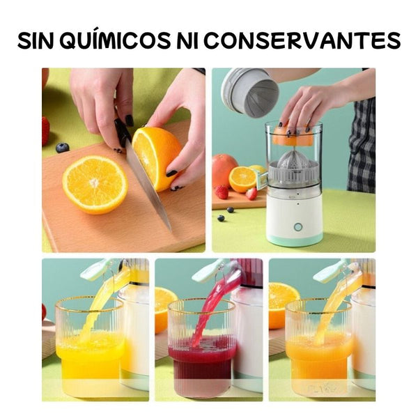 Exprimidor de limón y naranja electrico recargable - JuicePress