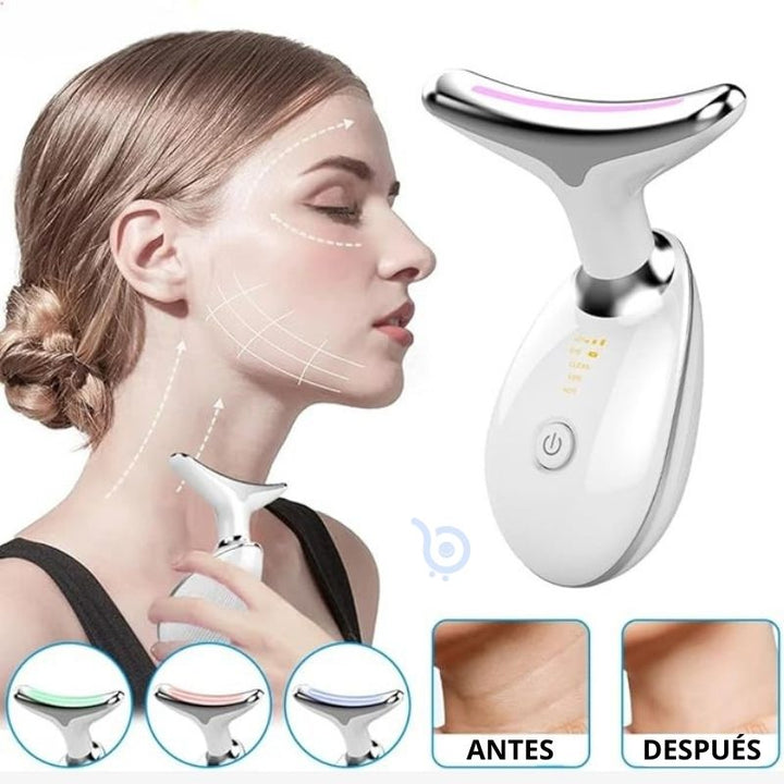 Masajeador Facial ✨ GlowSkin: Resultados Instantâneos para una Piel Radiante y Sin Líneas - Big Happy