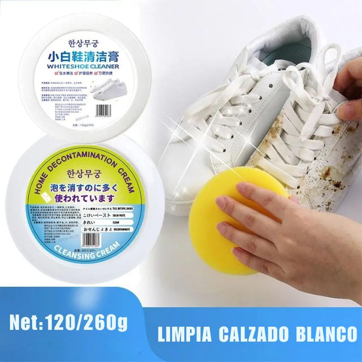 Pasta Limpiadora Blanqueadora de Zapatillas | CleanPlus - Big Happy