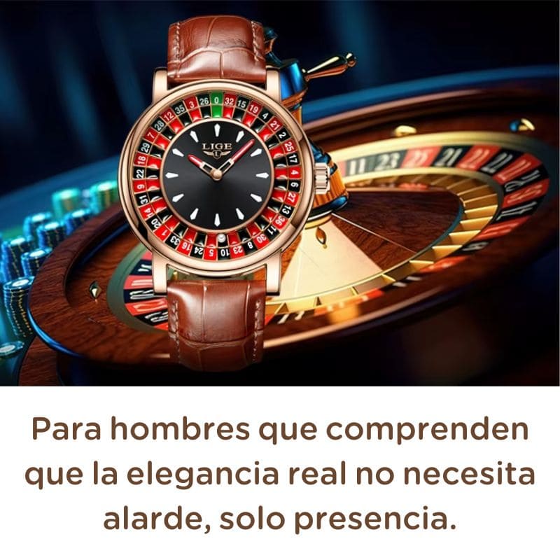 Reloj Masculino Lige Casino — O Acessório Que Gira Olhares