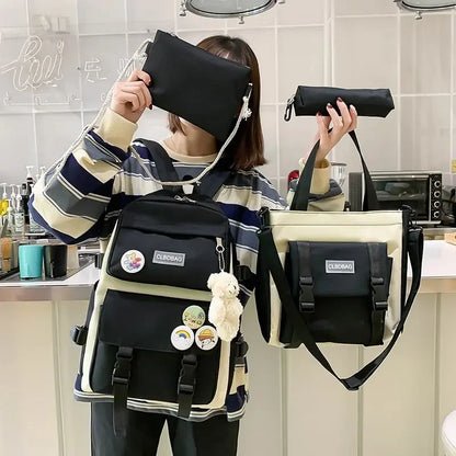 Mochila koreana - Compra 1 y llévate 4 de regalo HOY - Big Happy