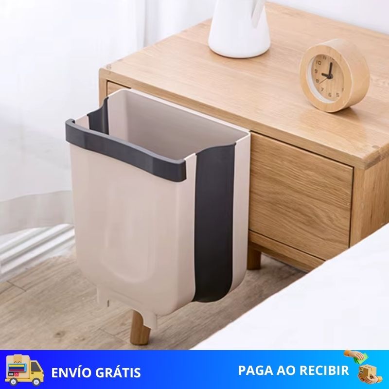 Caneca de Basura para Puerta de Mueble – Práctica y Plegable