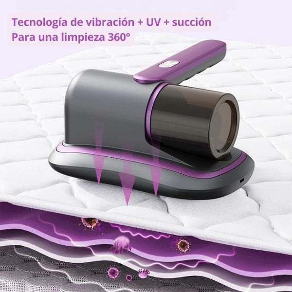 Aspiradora De Mano con Luz UV BigHappy - ¡Limpieza Profunda con Felicidad!