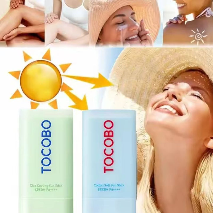 Tocobo Cotton Soft Sun Stick Protetor Solar Spf50 - Big Happy