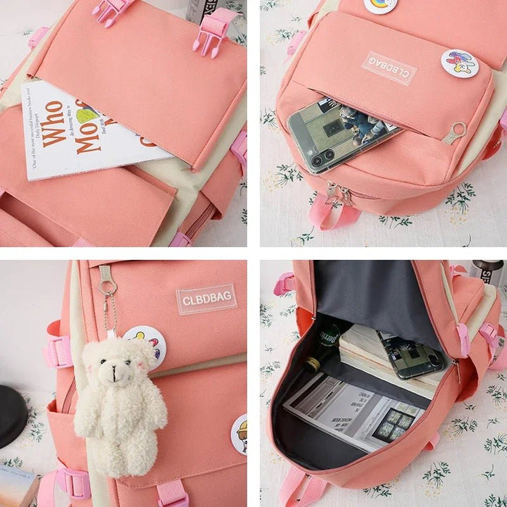 Mochila koreana - Compra 1 y llévate 4 de regalo HOY - Big Happy