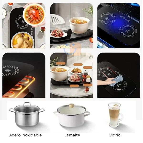 Bandeja Calefactora "Calor de Hogar"