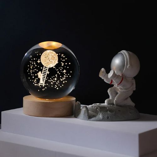 Lampara Luna 3d Flotante Universo Planet