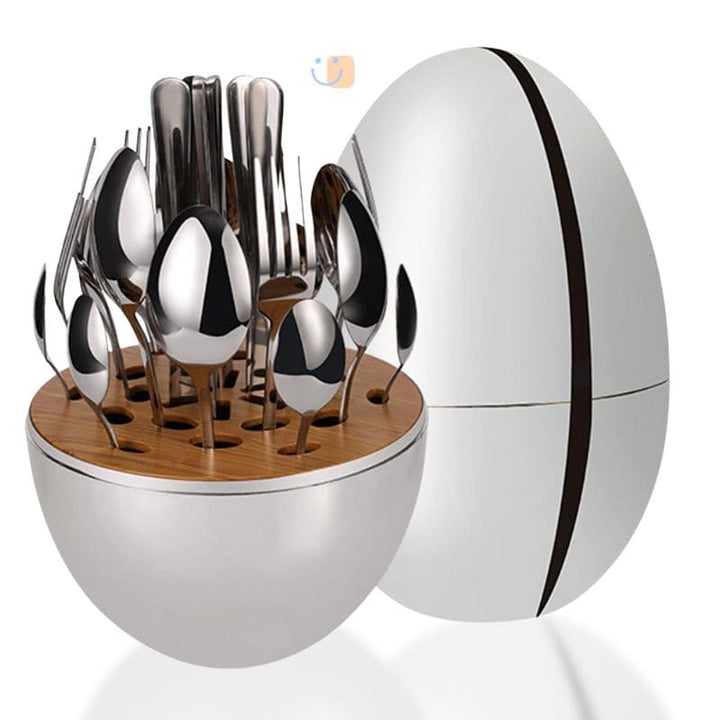 Kit De Cubiertos - Lujo, Elegancia y Funcionalidad para tu Mesa 24 Pzas - Big Happy