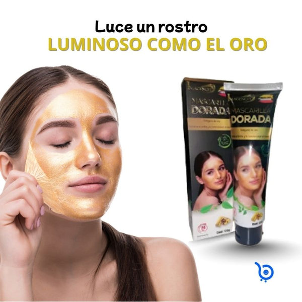 MASCARILLA  DORADA COLÁGENO DE ORO