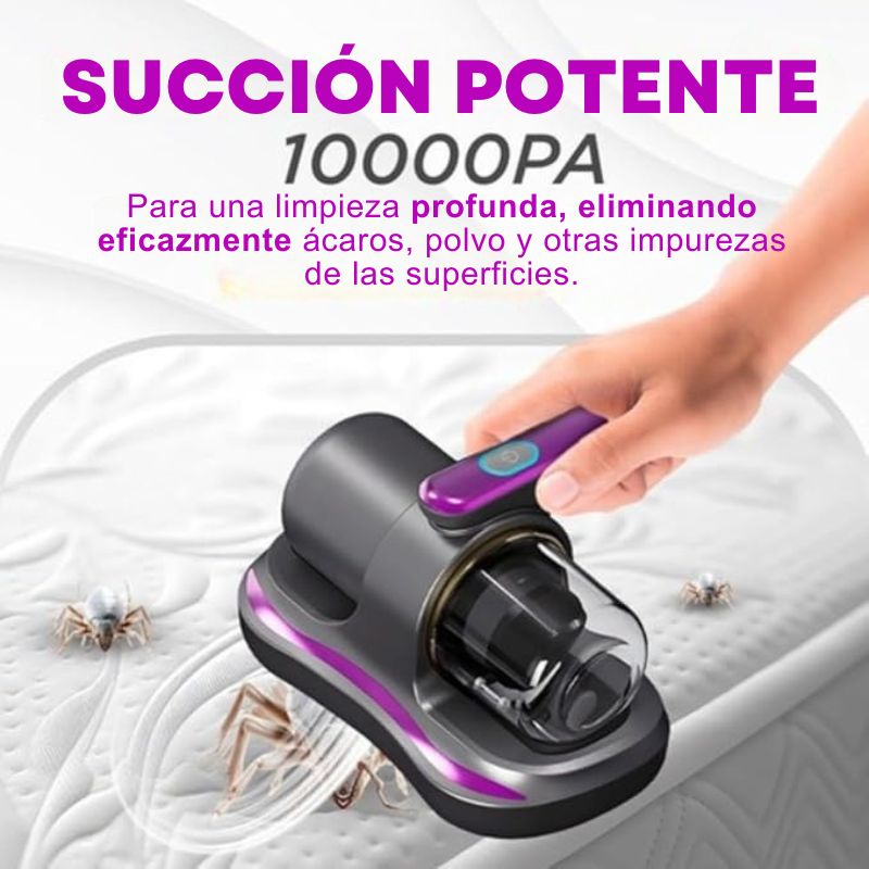 Aspiradora De Mano con Luz UV BigHappy - ¡Limpieza Profunda con Felicidad!