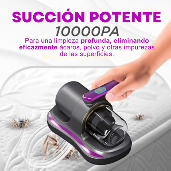 Aspiradora De Mano con Luz UV BigHappy - ¡Limpieza Profunda con Felicidad!