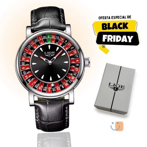 Reloj Masculino Lige Casino — O Acessório Que Gira Olhares