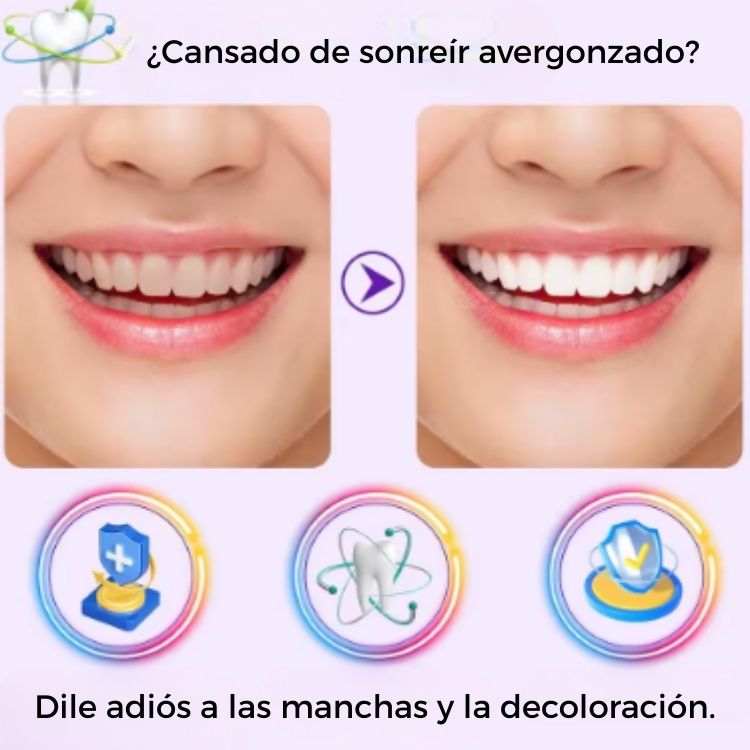 Crema Blanqueadora Dental V34® – Dentes 3 Tons Mais Brancos! ✨