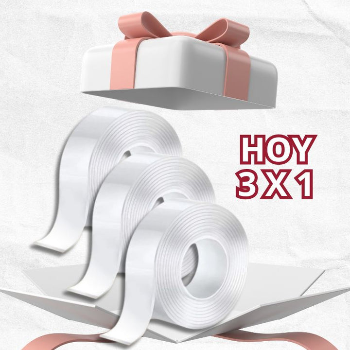 Cinta Adhesiva Doble Cara | PROMO 3x1 Hoy - Big Happy
