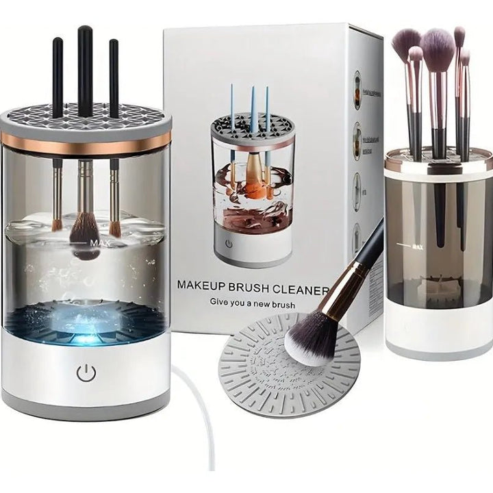 ✨ Lavadora Sónica de Pinceles Limpia 5 a la Vez | Mata Bacterias | Portátil - Big Happy