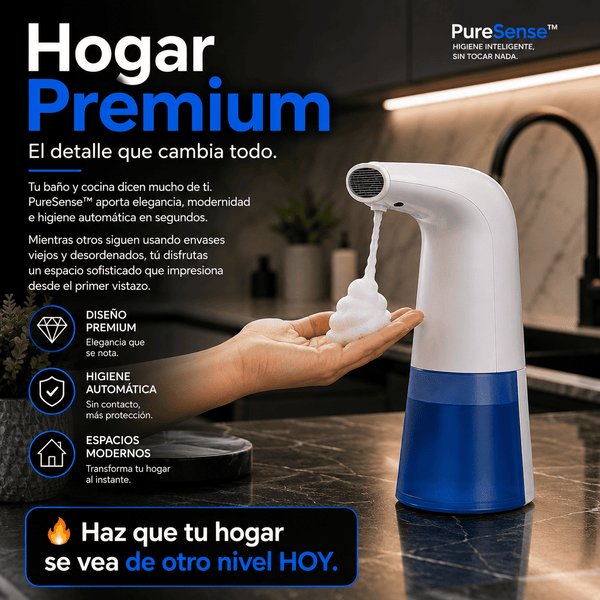 Dispensador de Jabón Eléctrico |  PureSense™
