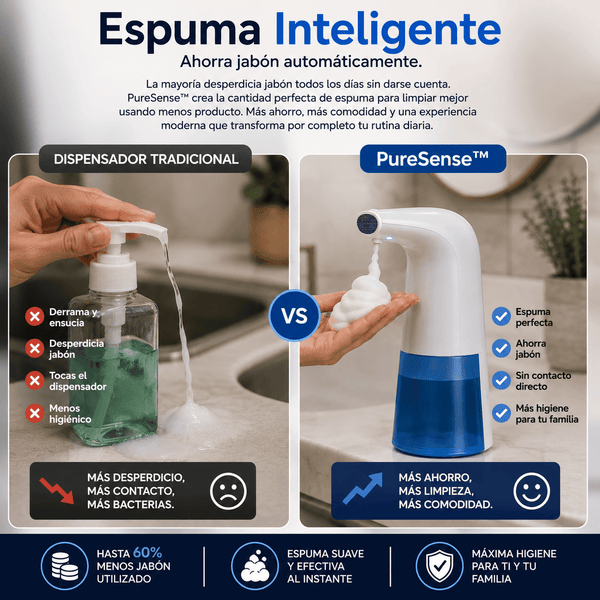 Dispensador de Jabón Eléctrico |  PureSense™