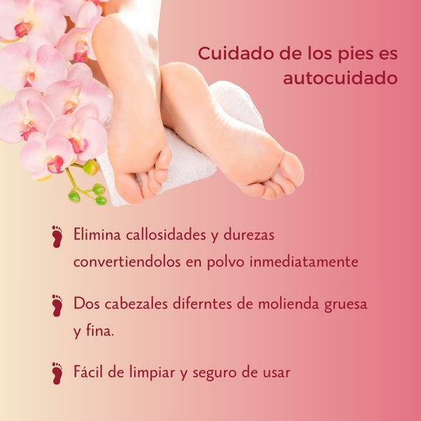 Lima Elétrica para pies VelouFeet™ 🔥 – El Secreto de los Pies Perfectos