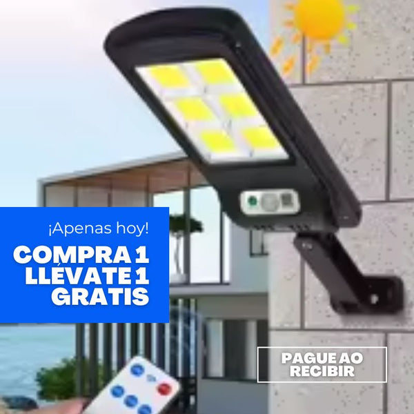 Lámpara Solar con Sensor de Movimiento y Resistencia al Agua - ClearGuard® -