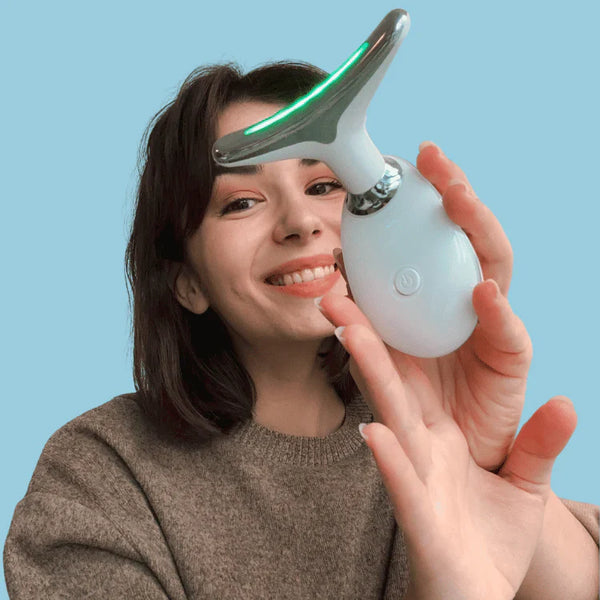 Masajeador Facial ✨ GlowSkin: Resultados Instantâneos para una Piel Radiante y Sin Líneas