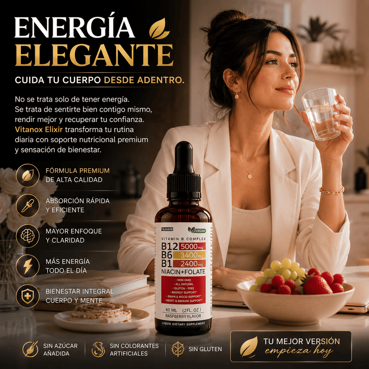 Vitanox Elixir | Vitamina B 12