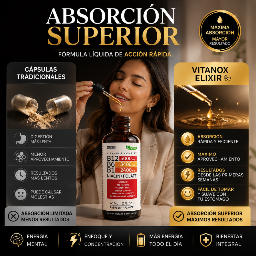 Vitanox Elixir | Vitamina B 12