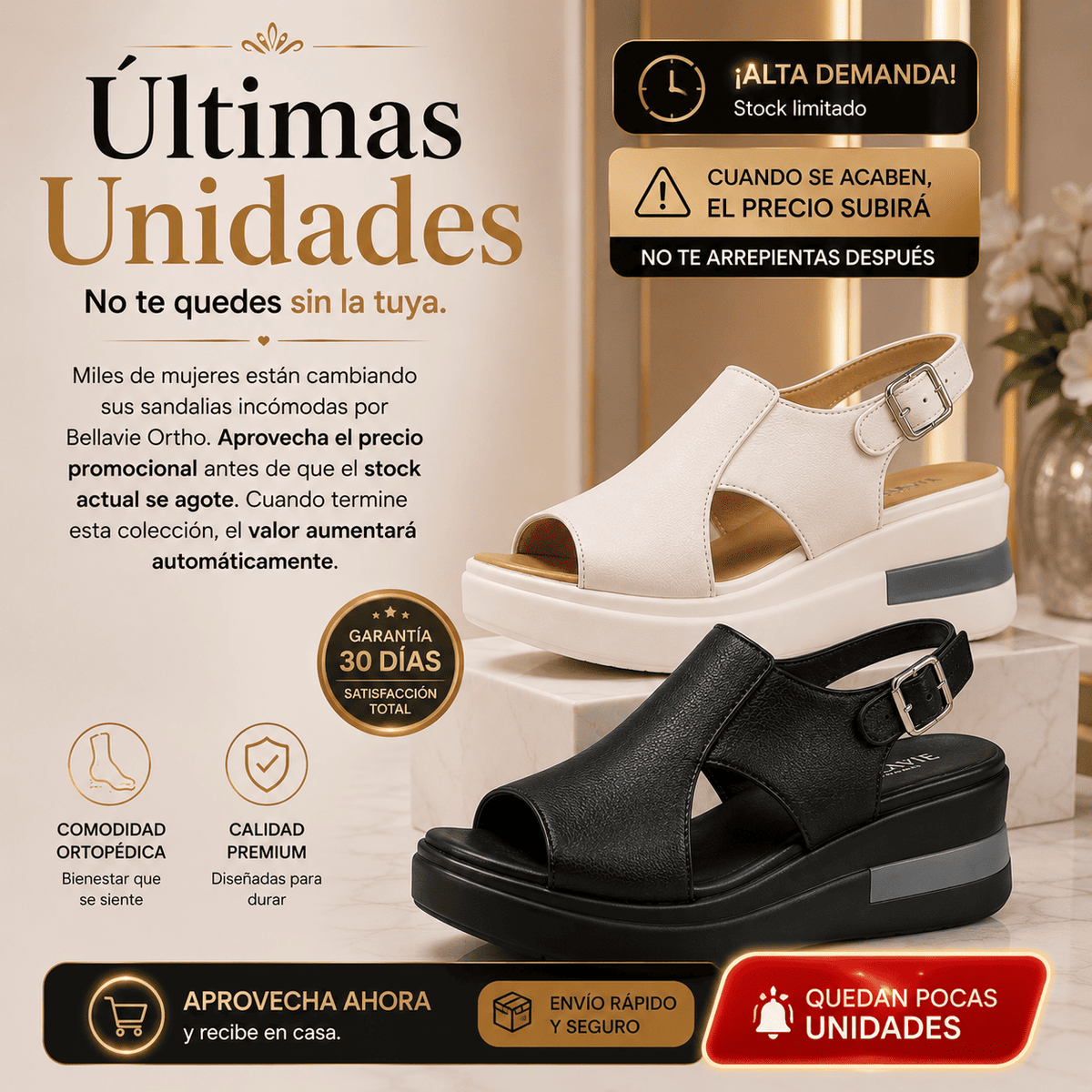 Bellavie Confort™ | Comodidad Premium Para Cada Paso