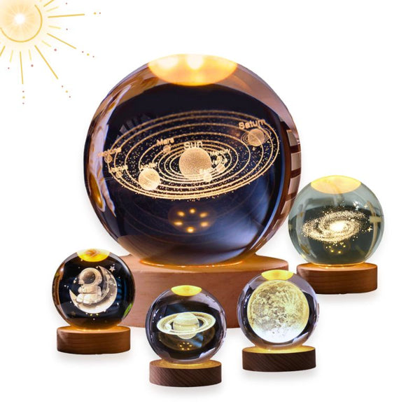 Lampara Luna 3d Flotante Universo Planet