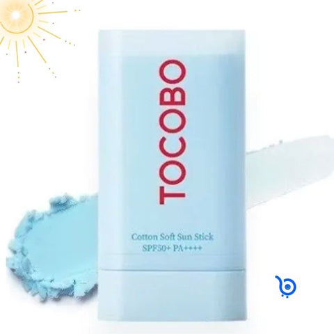 Tocobo Cotton Soft Sun Stick Protetor Solar Spf50 - Big Happy