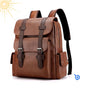 NomadPac Mochila de Cuero Impermeable Retro
