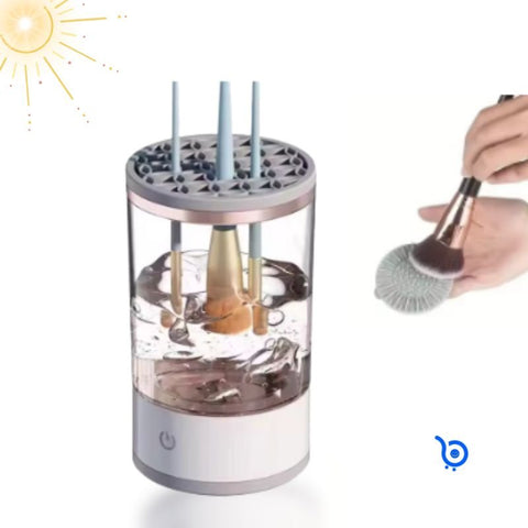 ✨ Lavadora Sónica de Pinceles Limpia 5 a la Vez | Mata Bacterias | Portátil - Big Happy