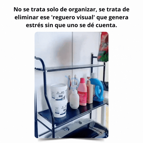 Estante de Lavadora | 3 Niveles