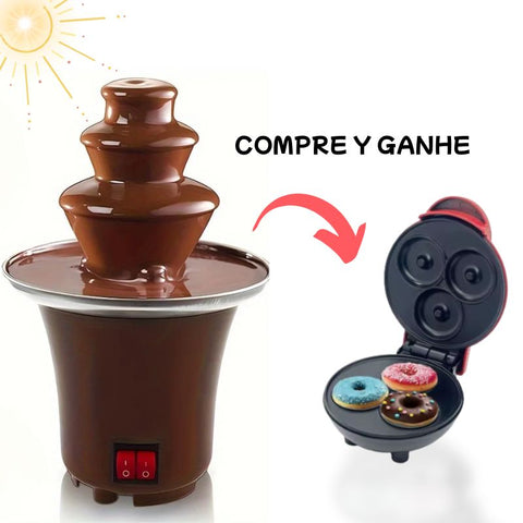 Fuente de Chocolate con Máquina de Donas de Regalo HOY - Big Happy