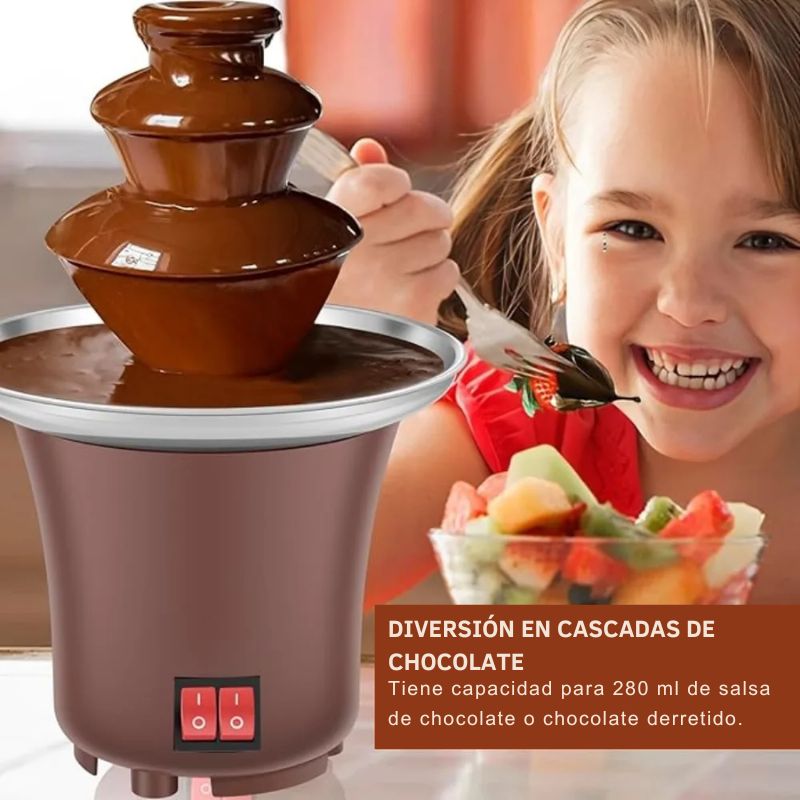 Fuente de Chocolate con Máquina de Donas de Regalo HOY