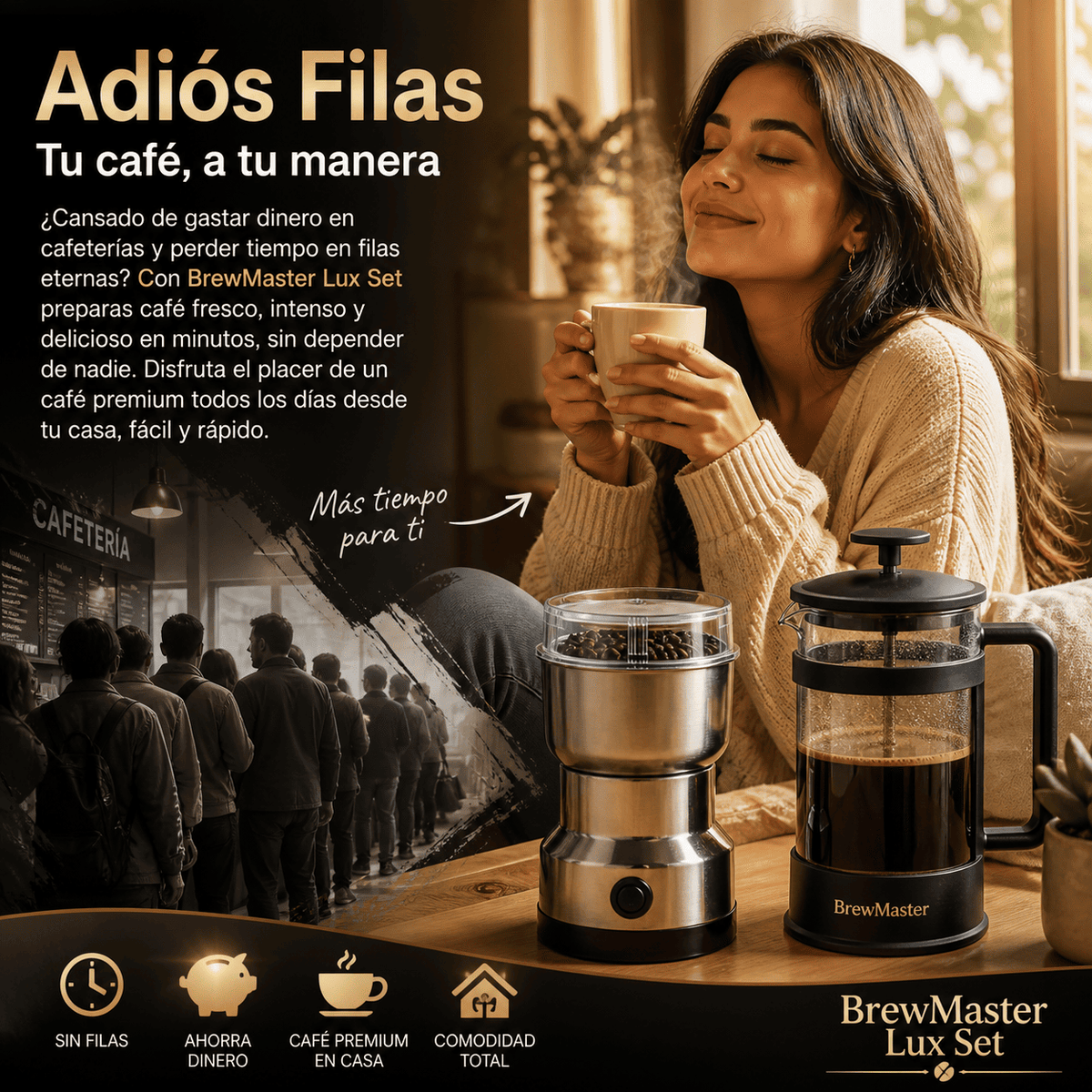Combo Cofee Lover | BrewMaster Lux
