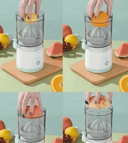 Exprimidor de limón y naranja electrico recargable - JuicePress